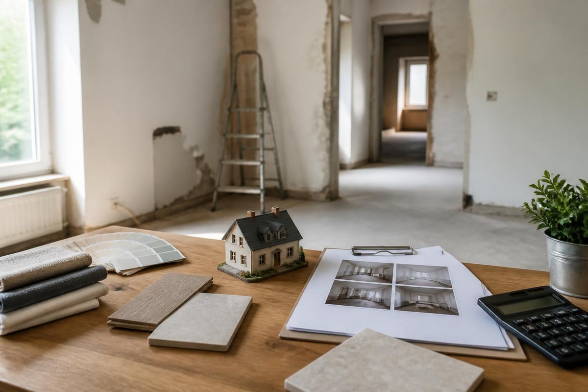 Stratégie de préparation d'une maison à rénover