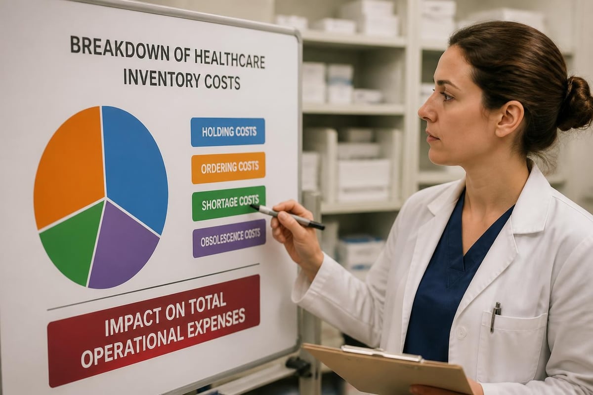 Total cost calculation for medical inventory
