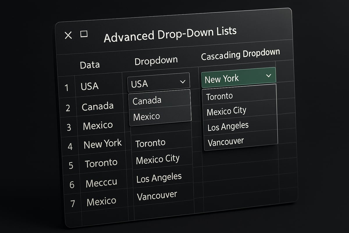 Advanced Drop-Down Techniques for Power Users