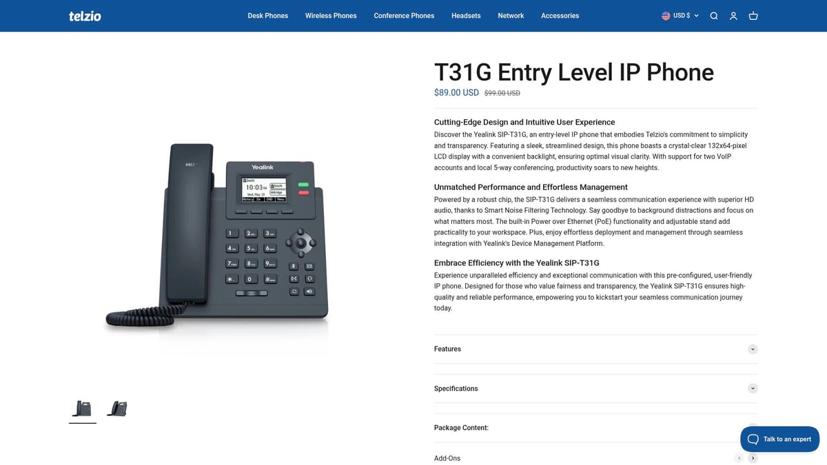 Top 7 Best VoIP Phone Picks for 2025 - Yealink T31G