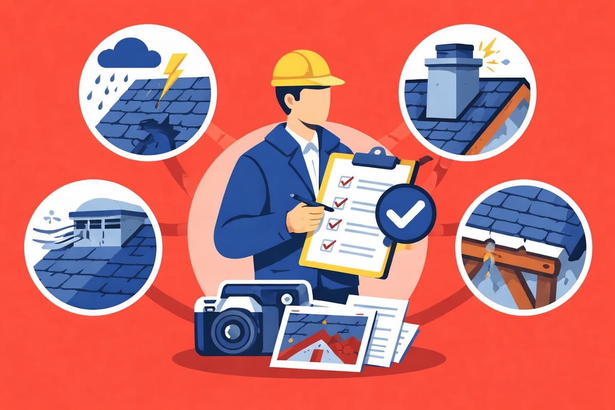 Roof damage assessment