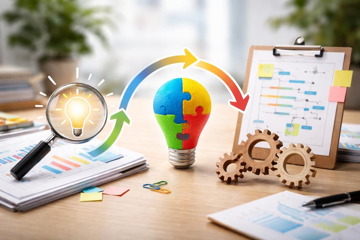 Business creative framework components