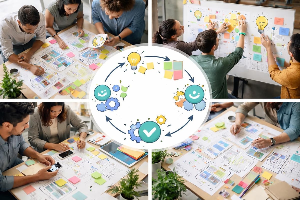 Business creative methodology workflow