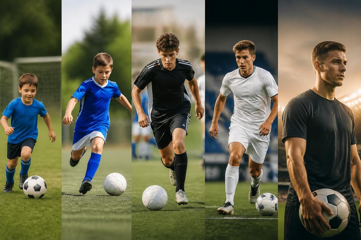 Youth soccer player pathway