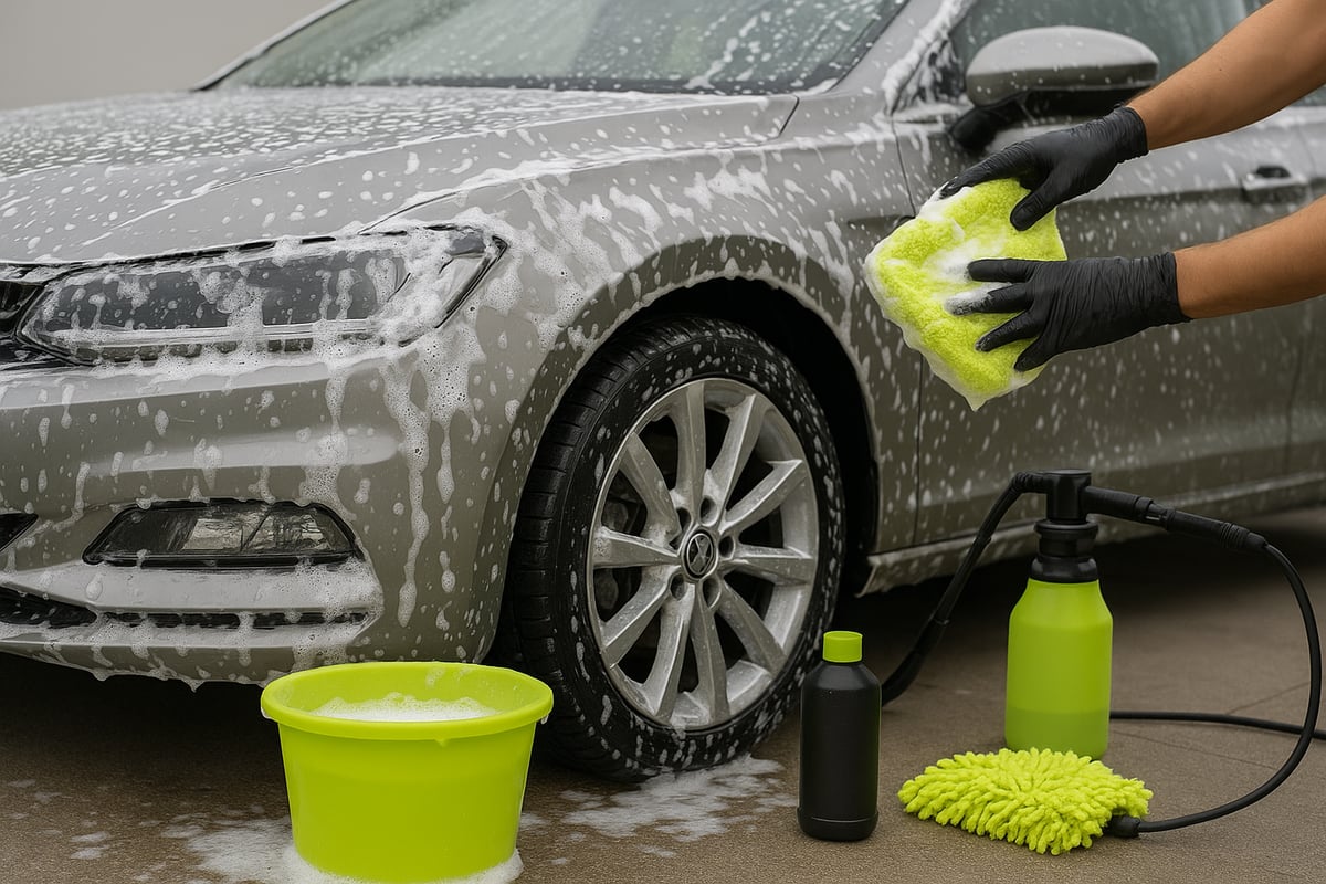 Produtos Essenciais Para Limpeza Exterior do Automóvel