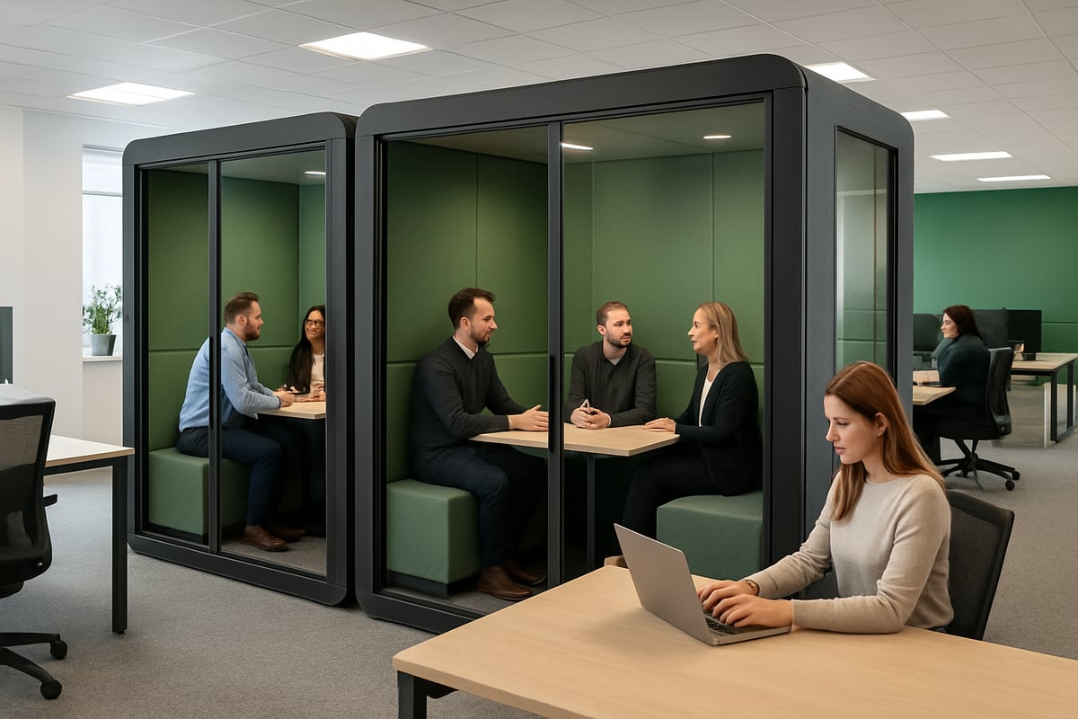 Why Meeting Pods Are Essential for UK Workspaces in 2025