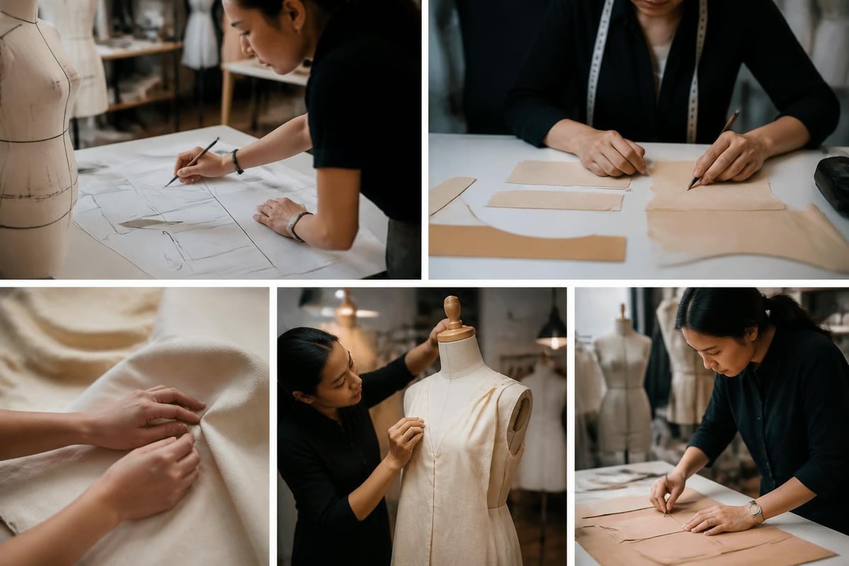 Pattern development stages