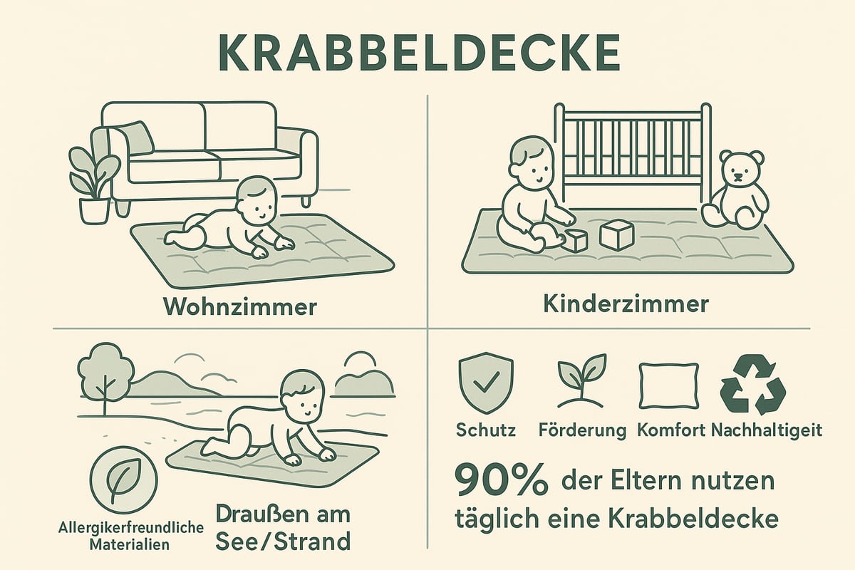 Was ist eine Krabbeldecke & Warum ist sie so wichtig?