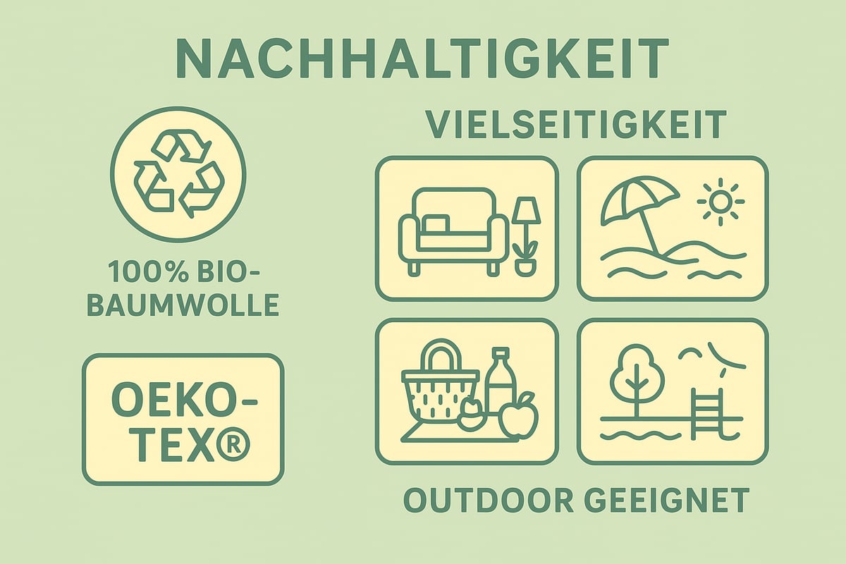 Nachhaltigkeit & Vielseitige Einsatzmöglichkeiten moderner Krabbeldecken