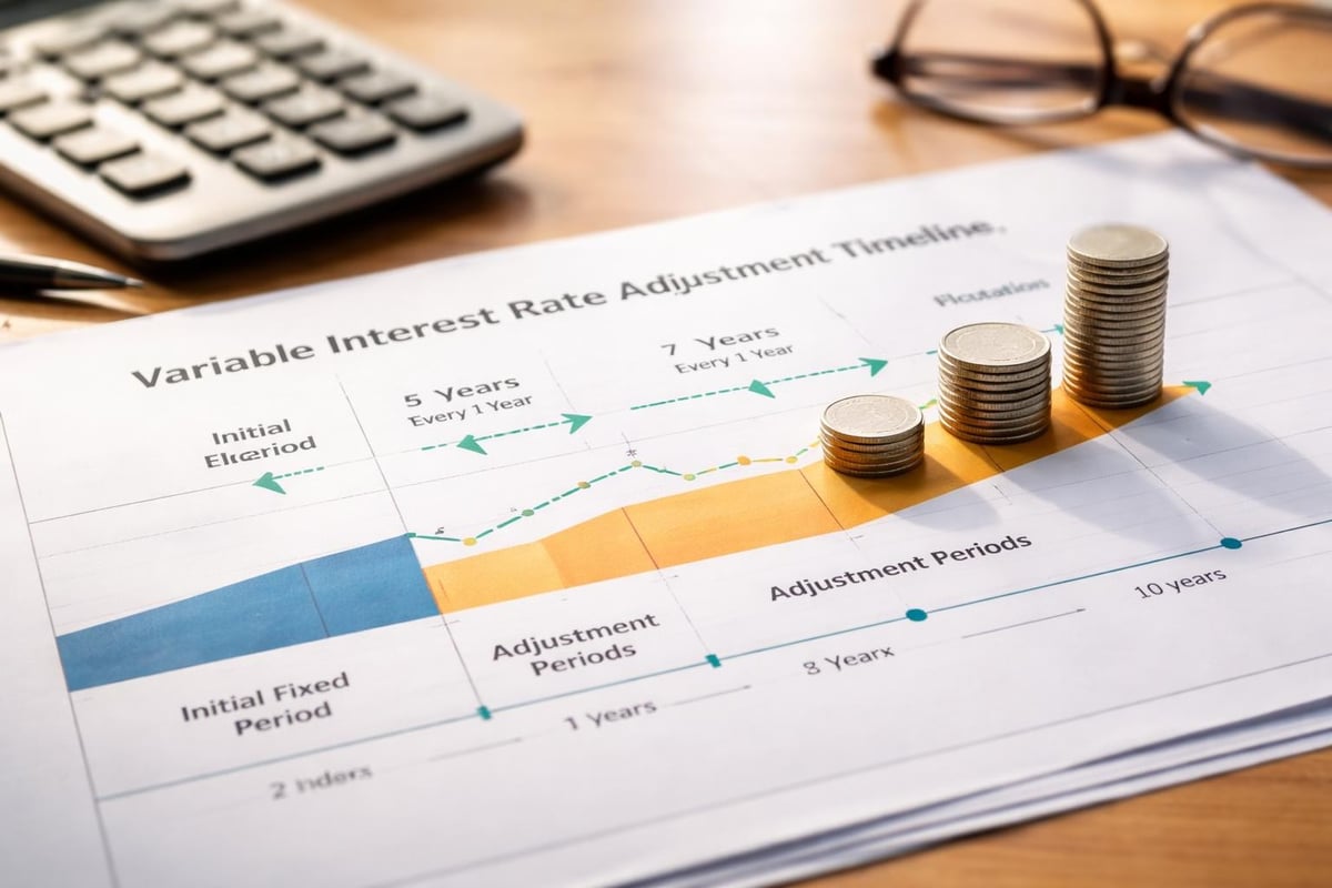 Rate adjustment schedule