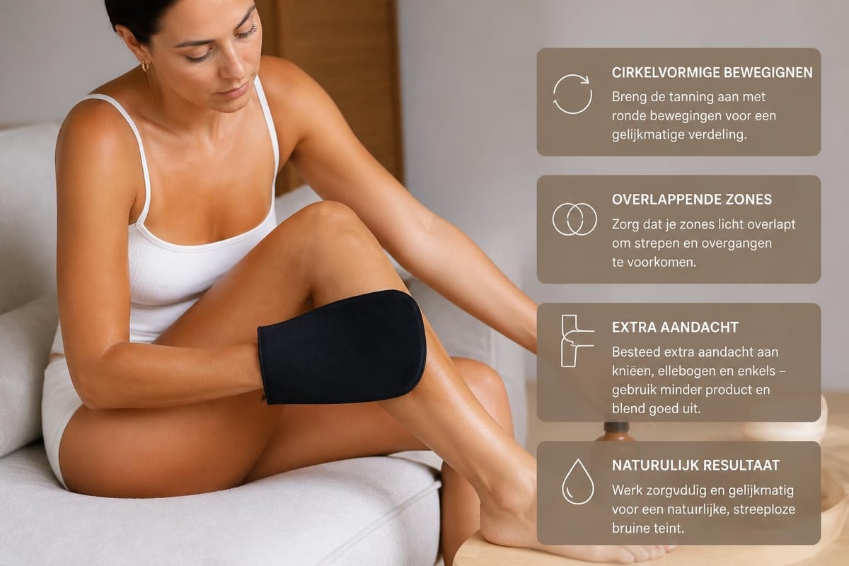 Tanning mitt techniek