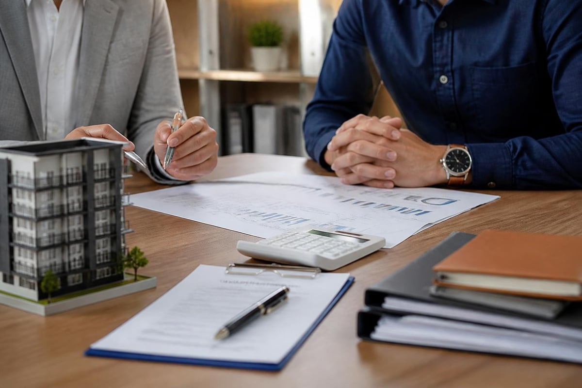 Multifamily property financing process