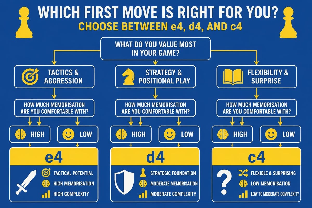 Opening selection flowchart