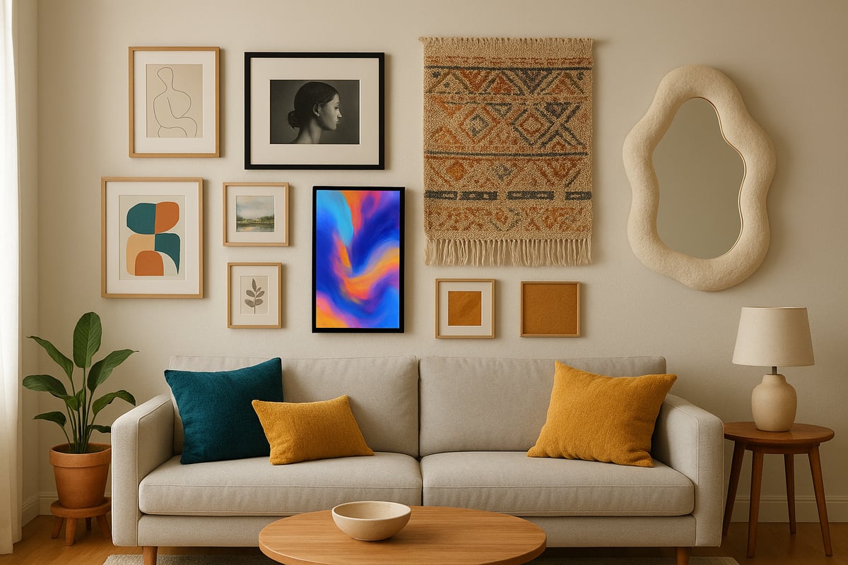 The Evolution of Wall Decor Trends for Living Rooms