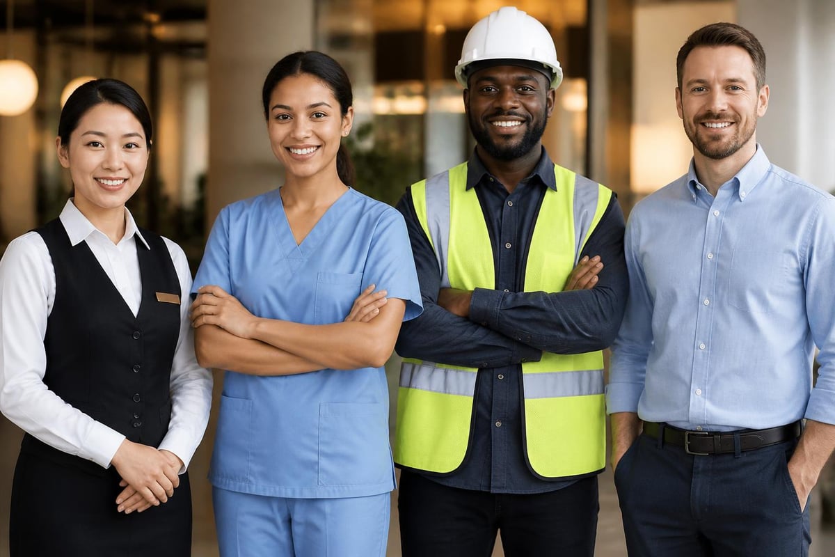 Industry-specific workwear requirements