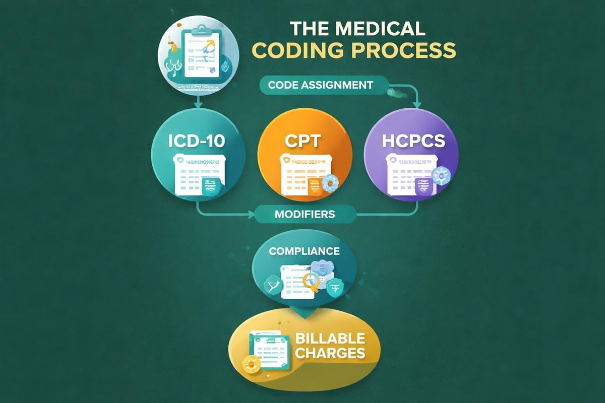 Medical coding workflow