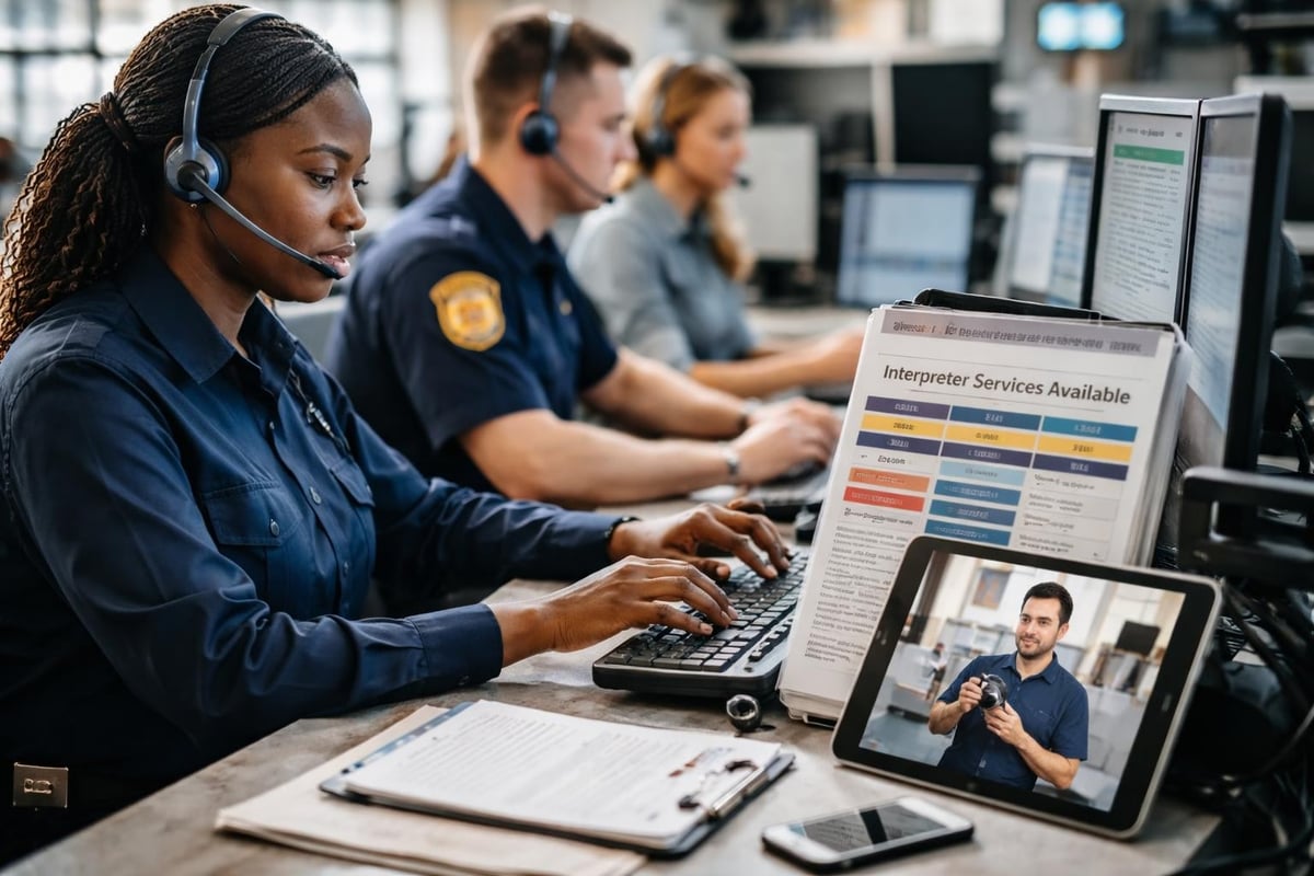 Legal framework for emergency language access