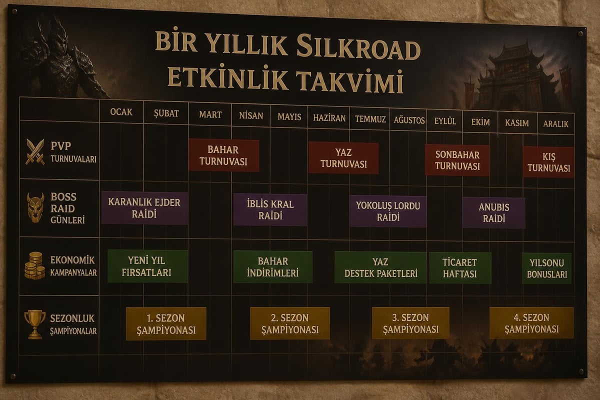Silkroad topluluk etkinlikleri planlaması