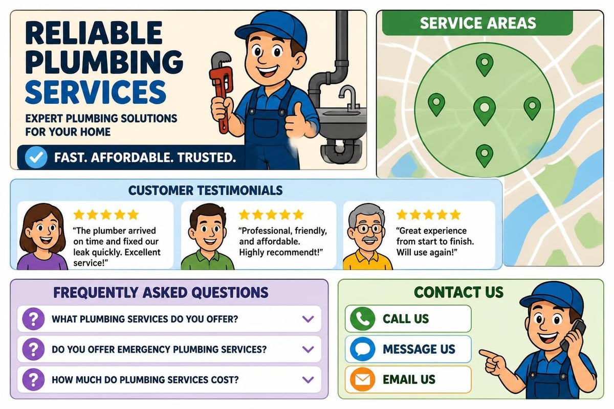 Service page optimization