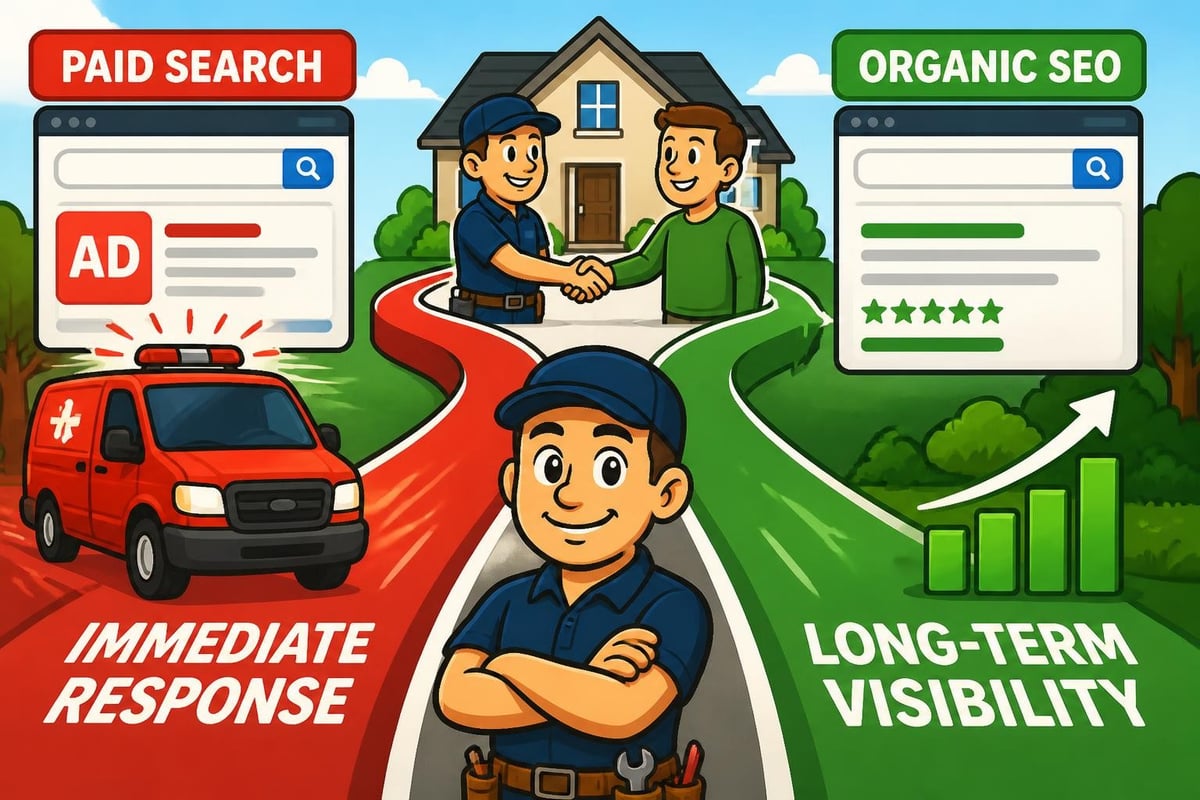 SEO and PPC balance