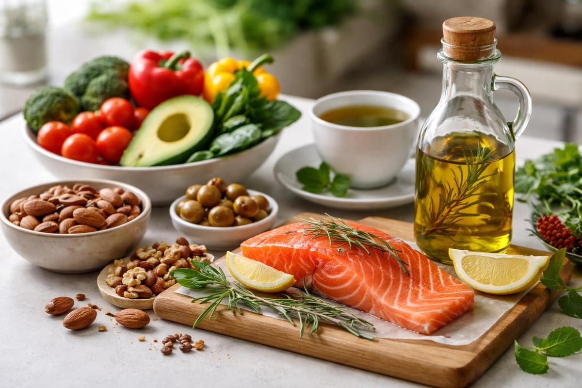 Anti-inflammatory foods for hair health