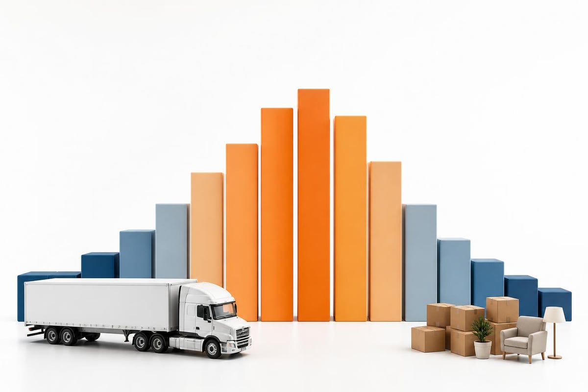 Seasonal moving price fluctuations