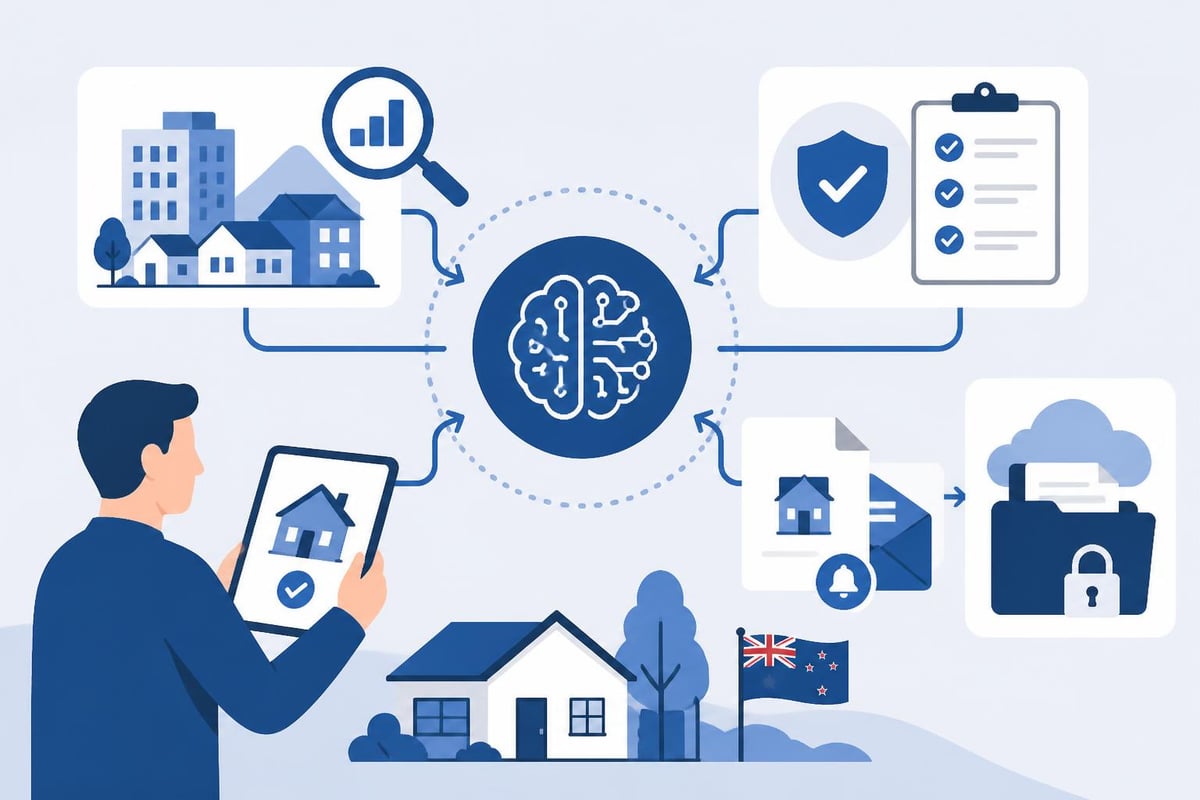 Digital rent review workflow
