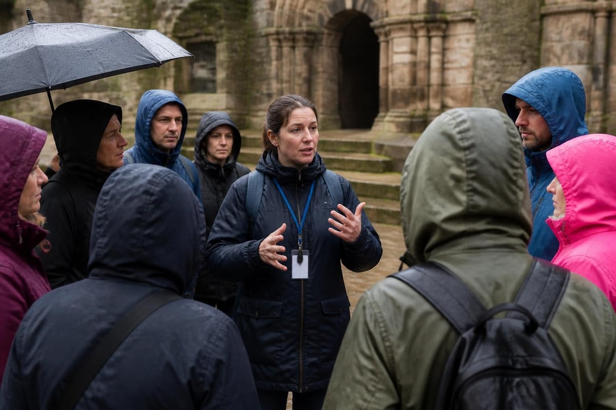 Tourist guide problem-solving scenarios