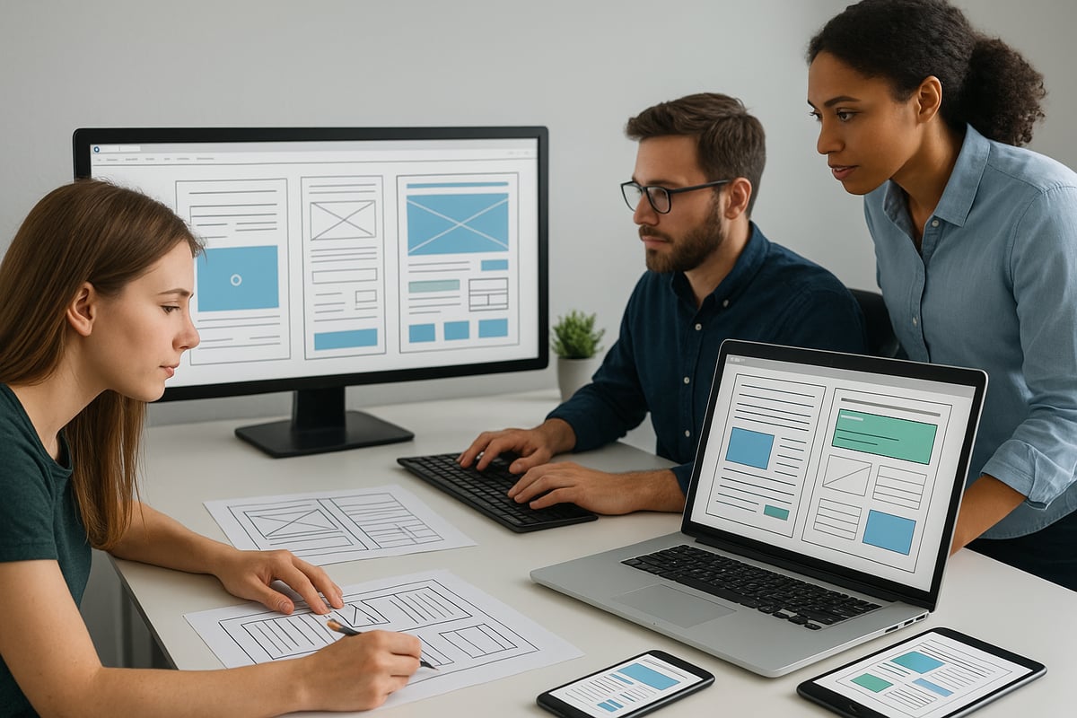 Grundlagen moderner Webdesign-Layouts