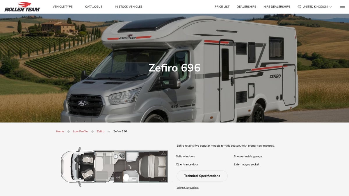7 Best Campervan For 4 People Adventures in 2026 - Roller Team Zefiro 696