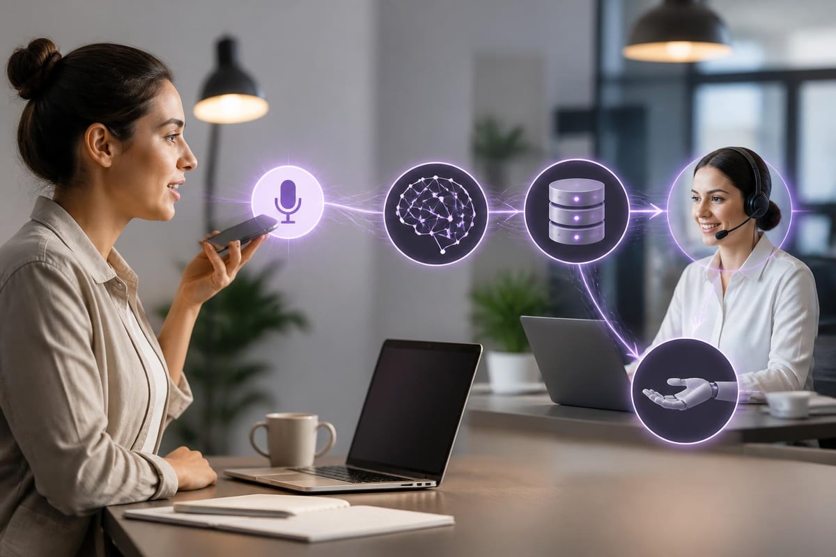 Voice assistant workflow
