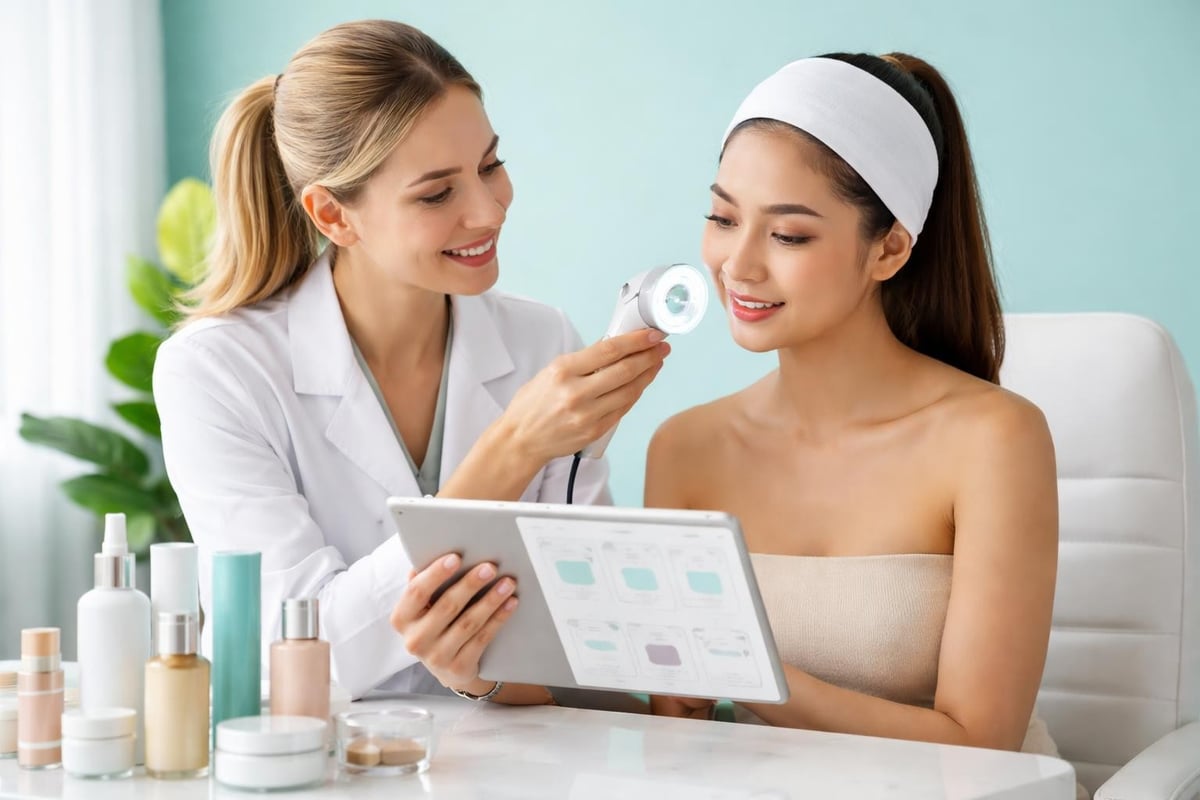 Personalized skincare journey