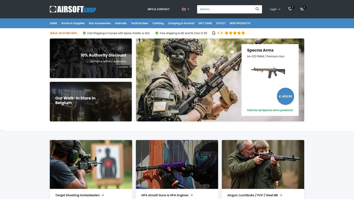 Airsoftguns Gids 2025: Alles Wat Je Moet Weten - Airsoftshop: Jouw One-Stop-Shop voor Airsoftguns