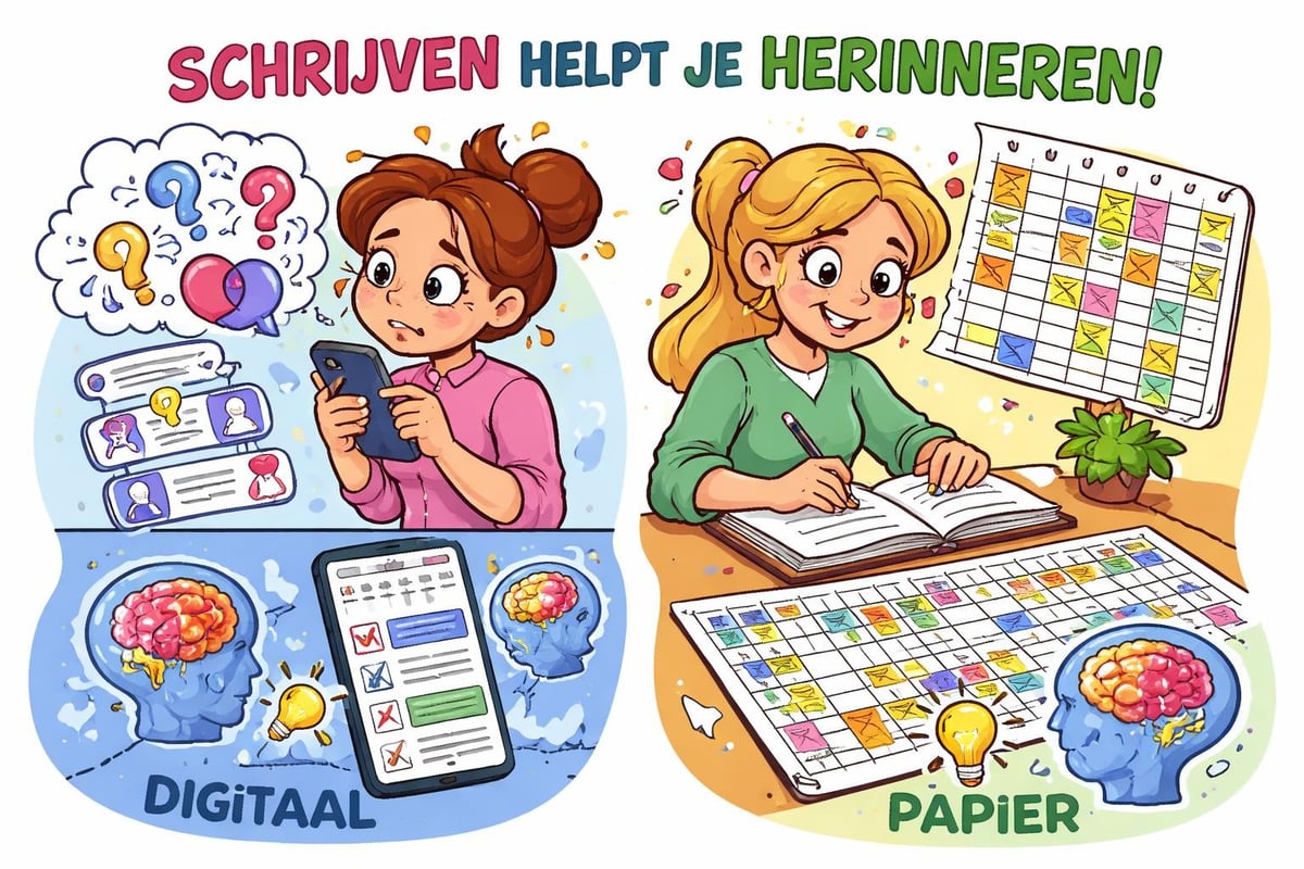 Digitale versus fysieke planning