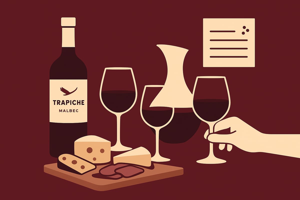 Come Degustare il Trapiche Malbec: Guida Esperienziale