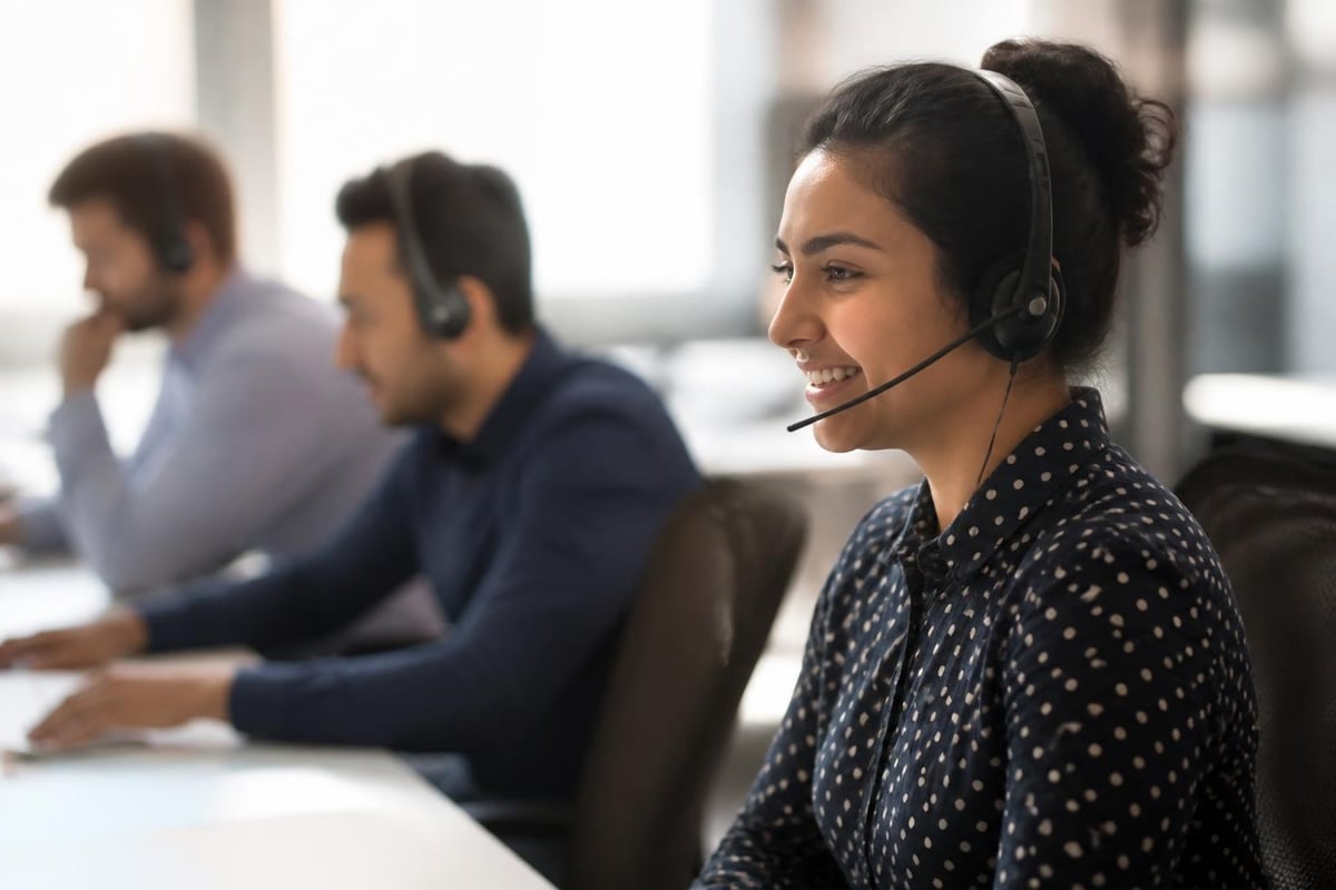 Call center performance metrics