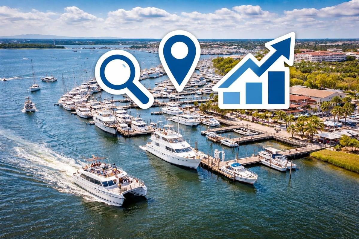 Charleston marine business search visibility
