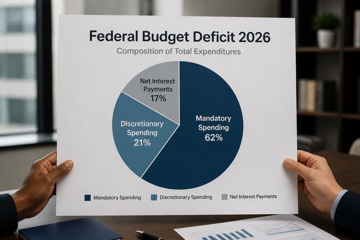 Federal budget components breakdown