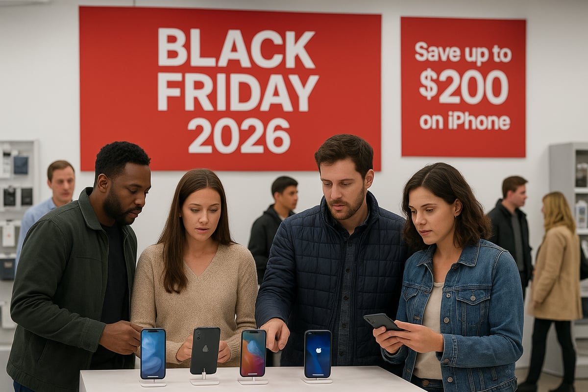 Warum sind Black Friday iPhone-Deals 2026 so begehrt?