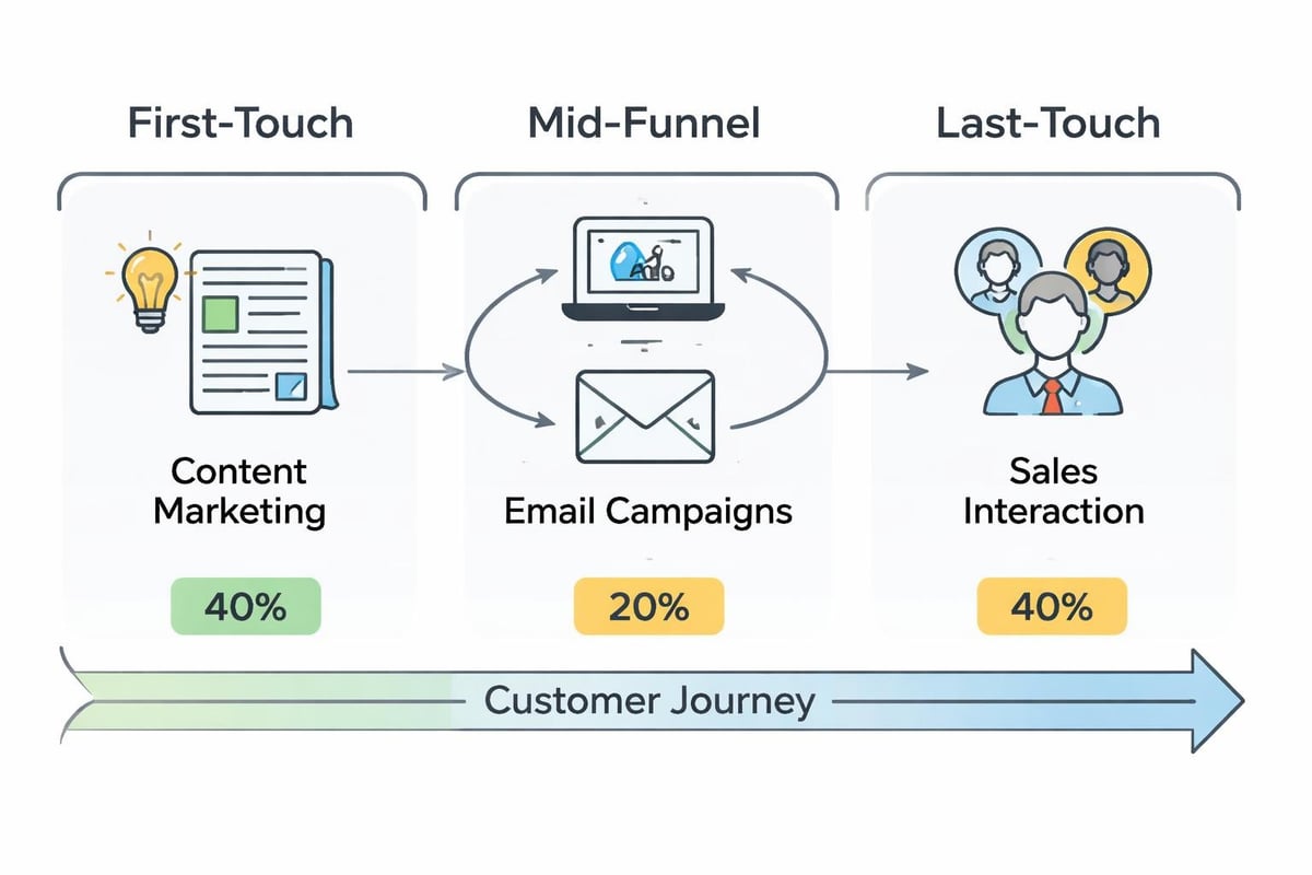 Multi-touch attribution model