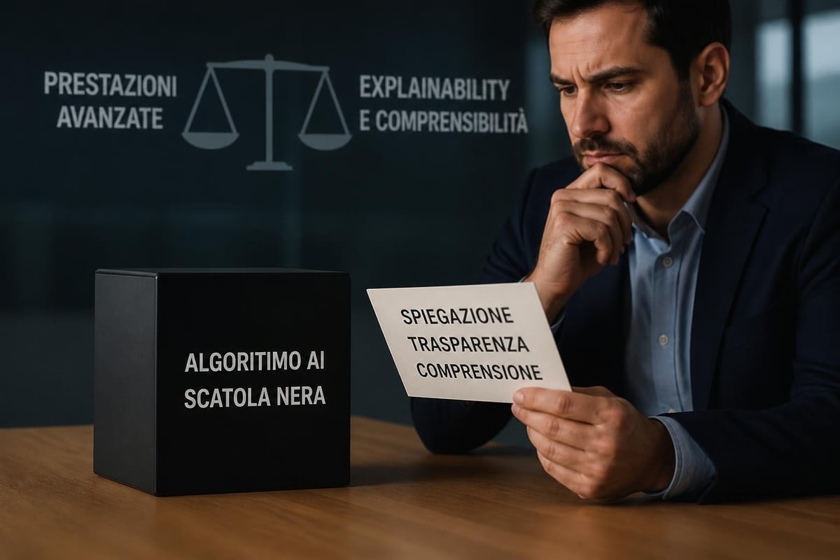Sfide trasparenza AI