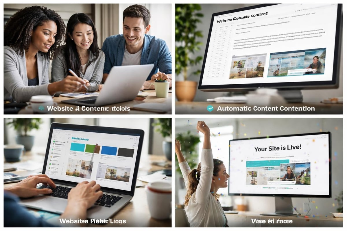 Website creation process