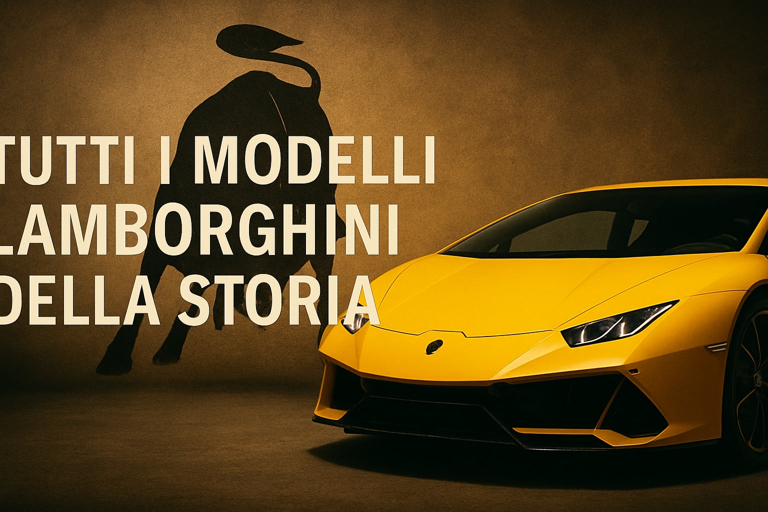 Guida Completa a Tutti i Modelli Lamborghini della Storia 2025