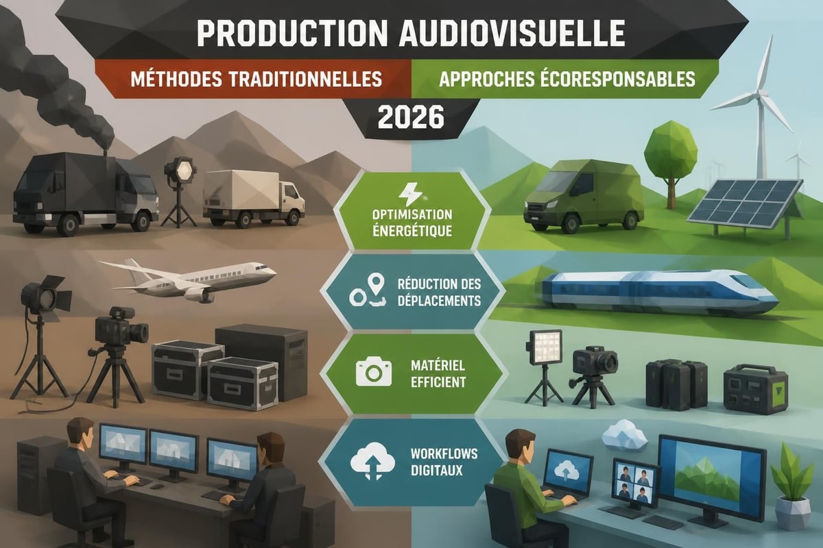Évolution production audiovisuelle durable