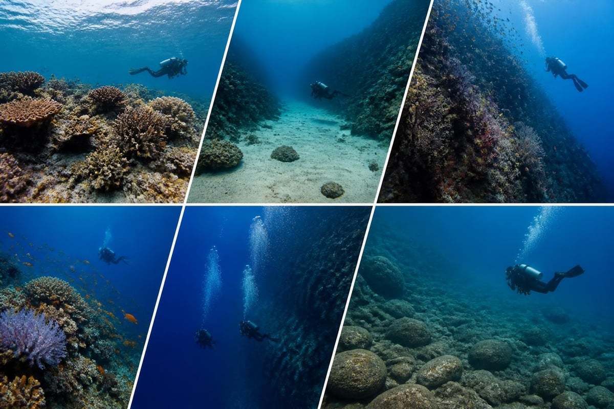 El Nido dive site variety