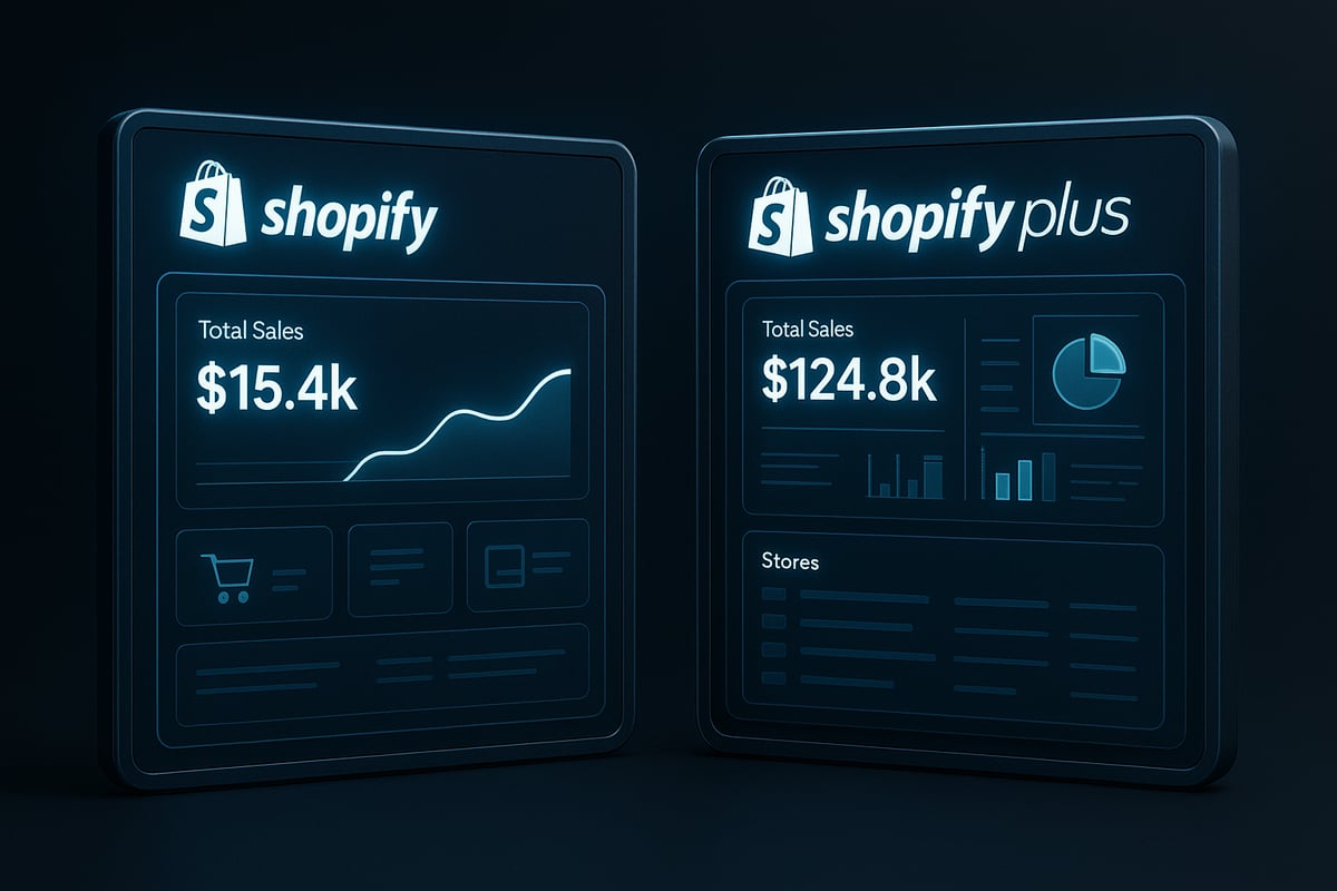 Shopify vs Shopify Plus: Core Feature Comparison