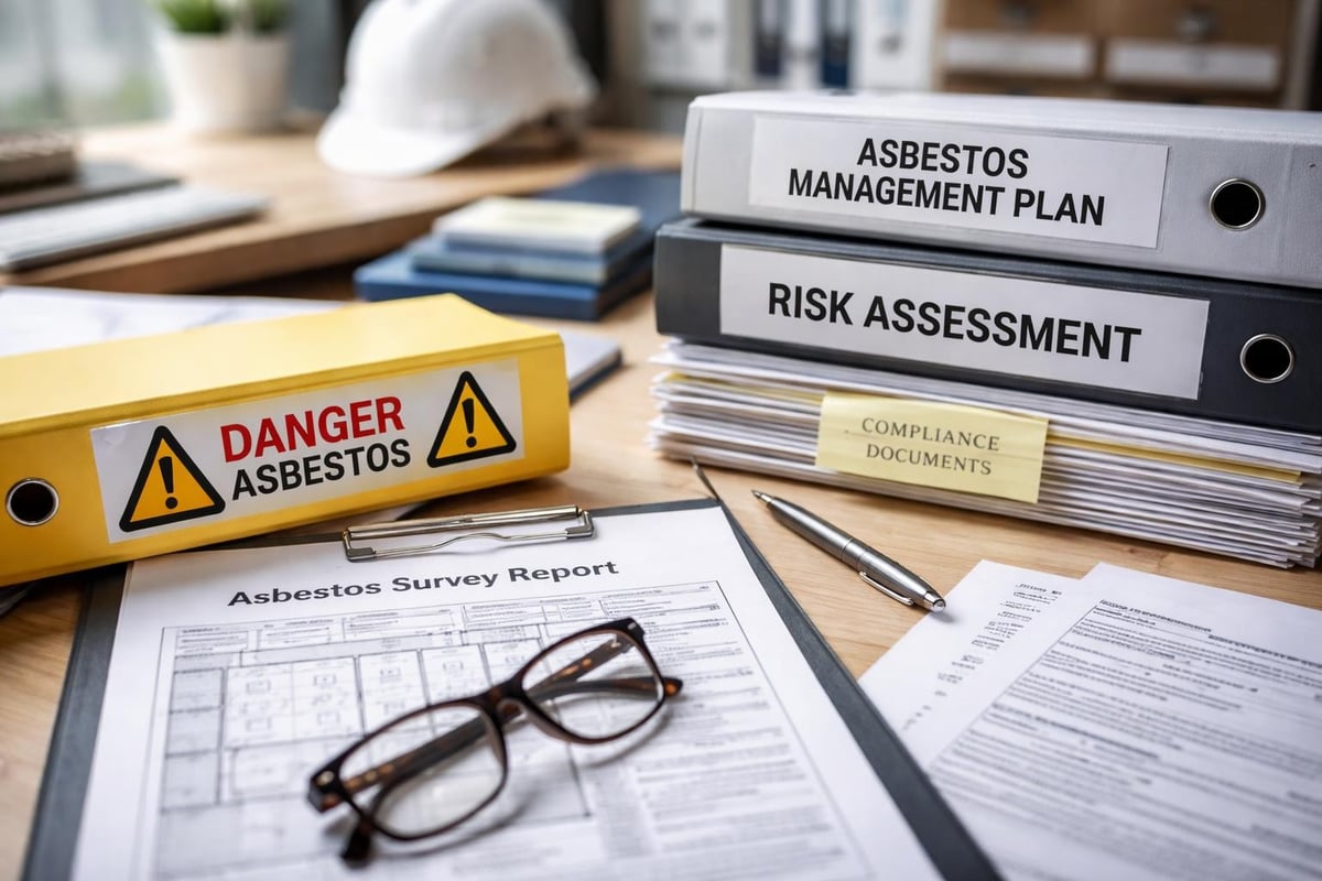 Asbestos management regulatory compliance framework