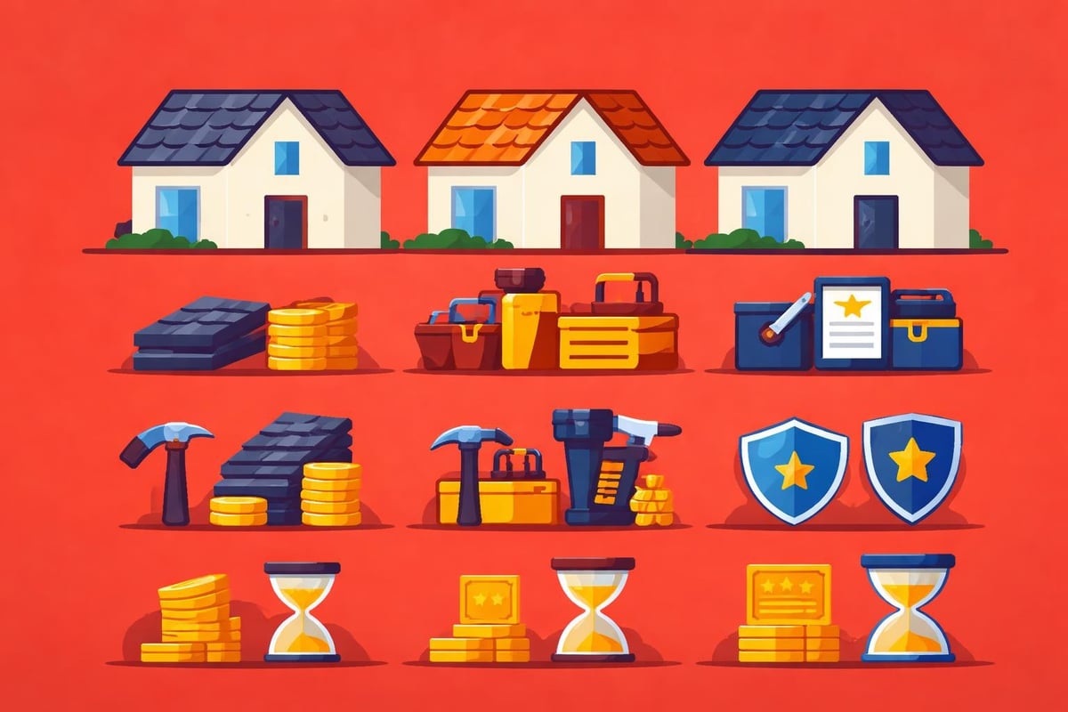 Roofing cost breakdown