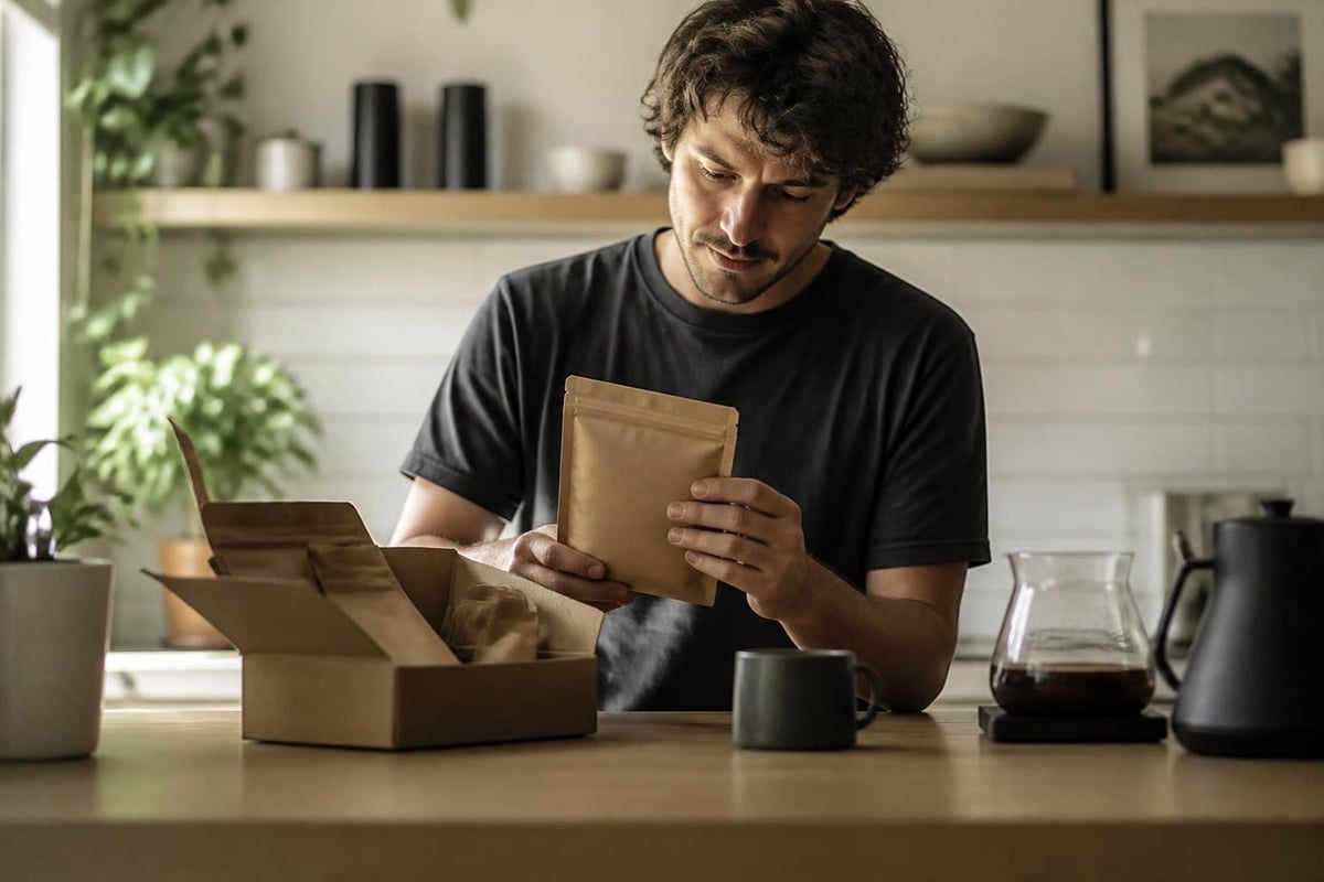 Coffee subscription experience