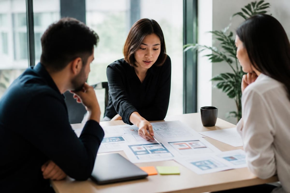 Website design goal framework